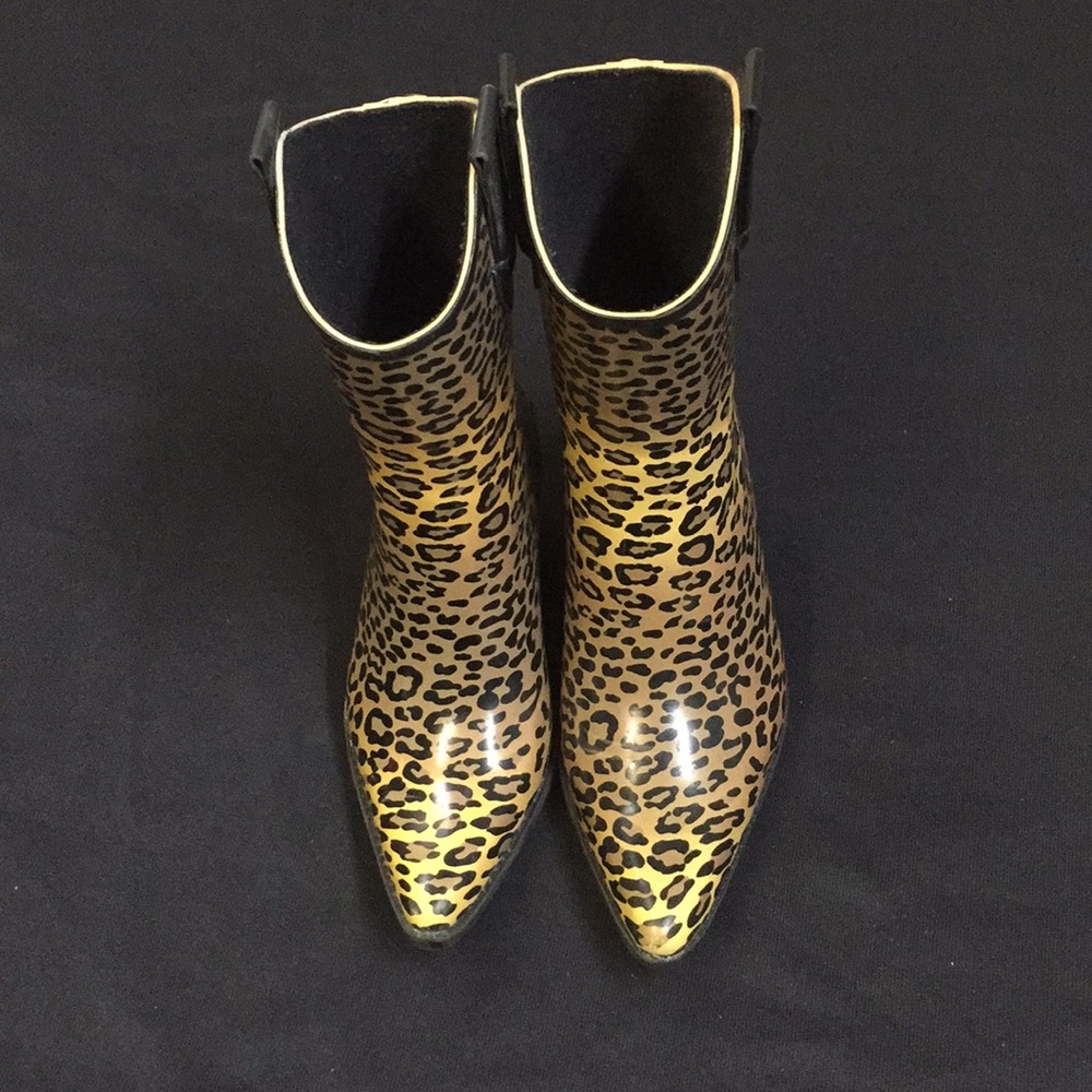 Corkys Leopard Prink Rain CowBoy Boots.